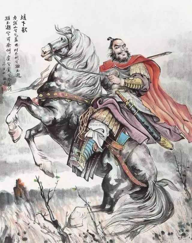 项羽的气场_项羽颜值_项羽与帝王的气质比较
